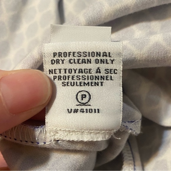 Diane von Furstenberg DVF Julian Two Wrap Dress Women’s 6 8 Blue Print Jersey - Picture 8 of 10